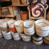 big and small baskets Artisan-crafted decorative accessory designed for functional and aesthetic appeal