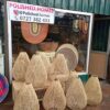 Assorted cane lampshades High-quality woven African décor piece for luxury and minimalist interiors