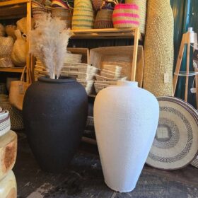 Concrete giant vases Beautiful handcrafted home accessory adding warmth and texture to any space