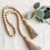 Decor bead-curtain holders Premium artisan décor accessory for stylish homes, Airbnbs, and boutique hotels