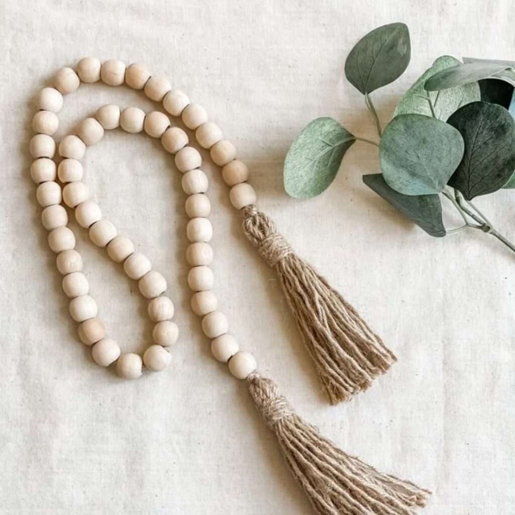 Decor bead-curtain holders Premium artisan décor accessory for stylish homes, Airbnbs, and boutique hotels