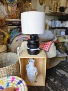 Unique bohemian décor addition for curated living spaces and hospitality interiors