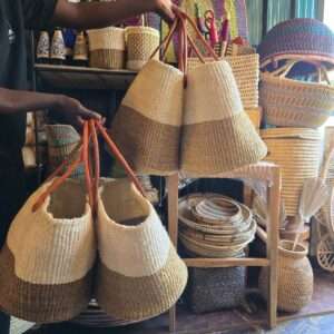 12inch basket Artisan-crafted decorative accessory designed for functional and aesthetic appeal