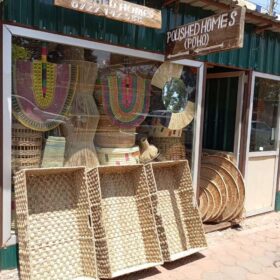 Premium artisan décor accessory for stylish homes, Airbnbs, and boutique hotels Hyacinth organiser baskets Handwoven