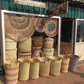 iringa laundry basket Beautiful handcrafted home accessory adding warmth and texture to any space