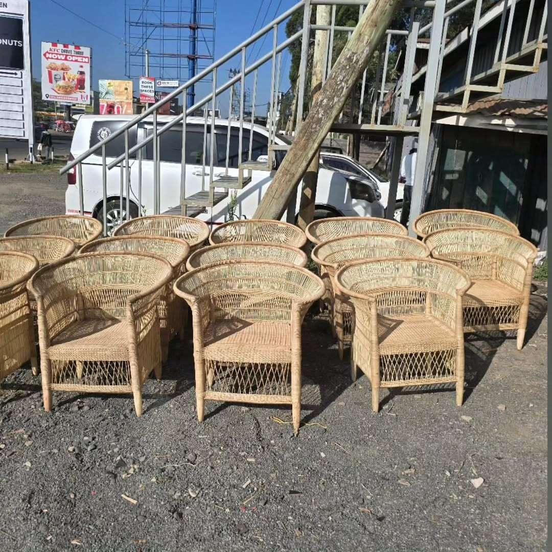 Malawi chairs Statement African décor accent ideal for restaurants, lodges, and resort interiors