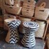 Rwandese-tables Premium artisan décor accessory for stylish homes, Airbnbs, and boutique hotels
