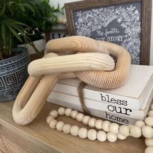 Rustic decor set Beautiful handcrafted home accessory adding warmth and texture to any space