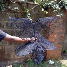 Sisal (juja) Lampshade Elegant boho-inspired interior styling piece crafted for contemporary décor setups