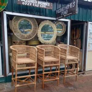 malawi barstool Handcrafted African bohemian home décor piece designed to elevate modern interiors
