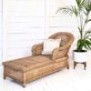 Sun lounger Handcrafted African bohemian home décor piece designed to elevate modern interiors