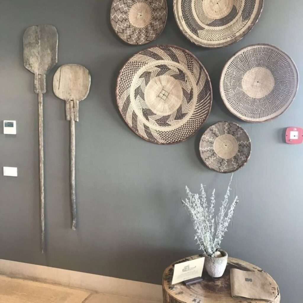 African bohemian wall hanging designed for stylish interior wall décor