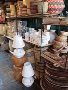 Vintage vase lamps Elegant boho-inspired interior styling piece crafted for contemporary décor setups