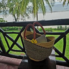 Unique bohemian décor addition for curated living spaces and hospitality interiorsThe bolga bag